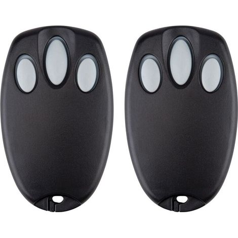 Lot De 2 Télécommandes Portatives De Rechange Pour Ouvre-porte De Garage Chamberlain Liftmaster Motorlift 94335e 84335e Ml700 Ml500 Ml850 Merlin+ C945 C840 Security+ 433,92 Mhz