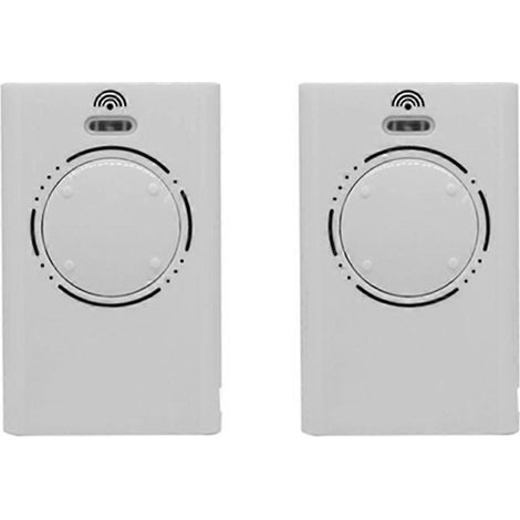 Lot De 2 Télécommandes De Porte De Garage Xt2 Xt4 Slh Lr Compatibles Avec La Fréquence 868 Mhz (références 787009, 787010 Et 7870101).