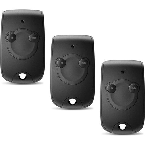 3 Pour 1841026 Télécommande Motorisation Portail Portes De Garage Ns 2 Canaux 433.42mhz