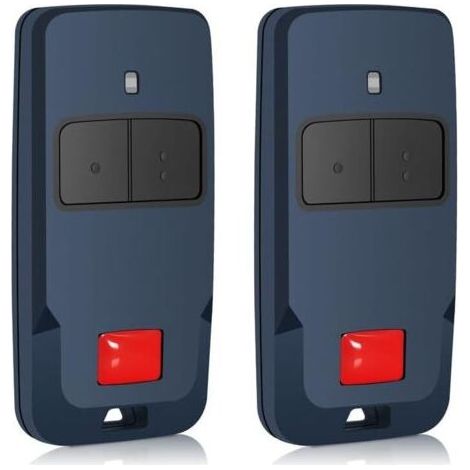 Convient Aux Télécommandes Bft Mitto Cool C2, Télécommandes À Double Canal 433 Mhz, Pour Portails Et Portes De Garage, D112306, Lot De 2.