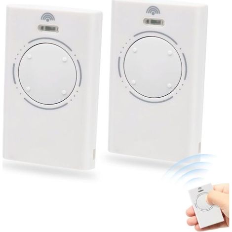 Lot De 2 Télécommandes De Porte De Garage 868 Mhz 4 Canaux Compatibles Avec Xt4 868 Slh Lr, Xt4 868 Slh, Xt2 868 Slh Lr, Xt2 868 Sl