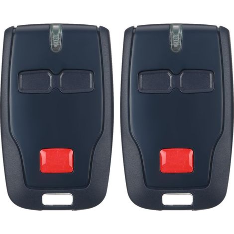 Deux Télécommandes À Deux Canaux, Compatibles Avec L'Ouvre-portail Bft Mitto B Rcb02 R1 Fréquence De 433,92 Mhz.