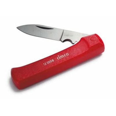 Kabelmesser 70mm gerade PVC zusammenklappbar mit Schaber