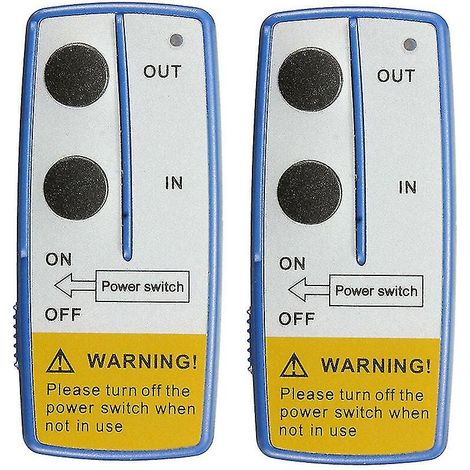 Kit De Télécommande Sans Fil Universel 12 V Pour Treuil De Console, 15 M, Pour Jeep, Vtt Et Suv