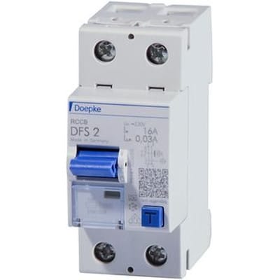 FI-Schutzschalter A 2p 253V 16A 0,01A 2TE REG DIN-Schiene(REG) 10kA