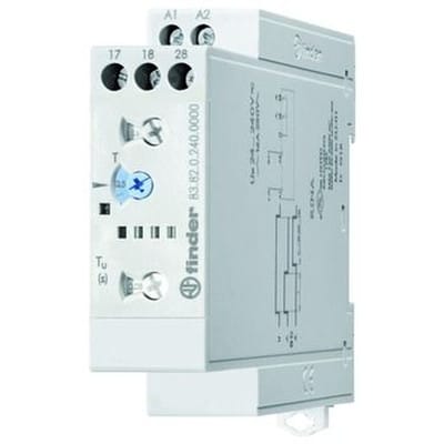 Zeitrelais 24-240V/AC 0,05-864000s Funktion Stern/Dreieck