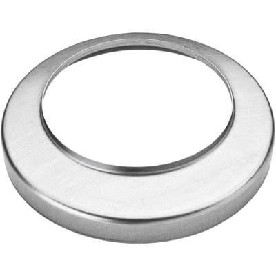 Zink-Standrohrkappe 120/140mm, flach