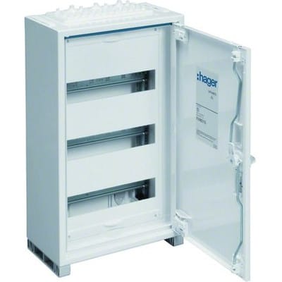 Kleinverteiler AP univers 3x12TE ST IP44 300x500x161mm ET161mm REG geschl