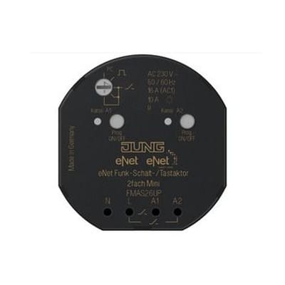 Schaltaktor Funkbus eNet UP 2Ausg 10A 2300W Bussystem Funkbus 230V