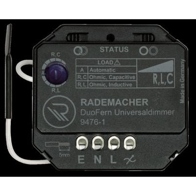 DuoFern Universaldimmer zum Schalten und Dimmen von dimmbaren 230 VLeuchtmitteln