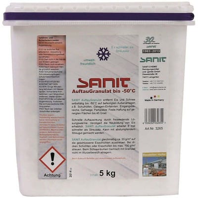 Auftau-Granulat 5 kg, Eimer, bis -50 °C
