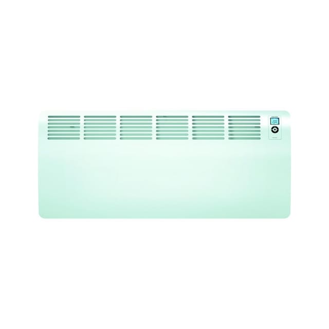 Wand-Konvektor 3kW ws 5-30°C 1/N/PE-230V 1090x470x126mm 12,3kg mit Zeitschaltuhr