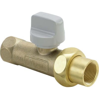 Gasgerätekugelhahn G2107.1T Rp 3/4, vc, Messing, Durchgang, mit TAE
