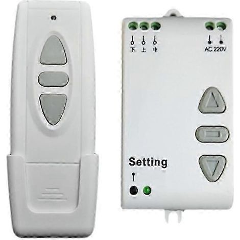 Upgraded Remote Control Wireless Motor Switches Used For Shutter Door Curtain