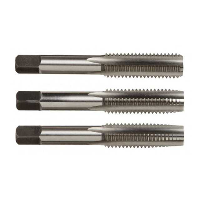 Handgewindebohrer 3-teilig Satz HSS-G, DIN 352, M12