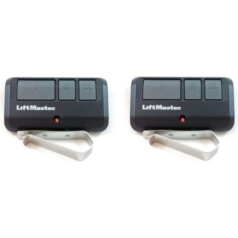 Lot Of 2 Liftmaster 893max 3-button Multi Frequency Remote By Liftmaster