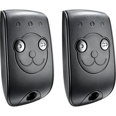 Double Commande Keytis Rts 2 Canaux - Lot De 2 Compatibles Somfy 1841026 Pour Piloter Vos Ouvertures De Garage Et Portail