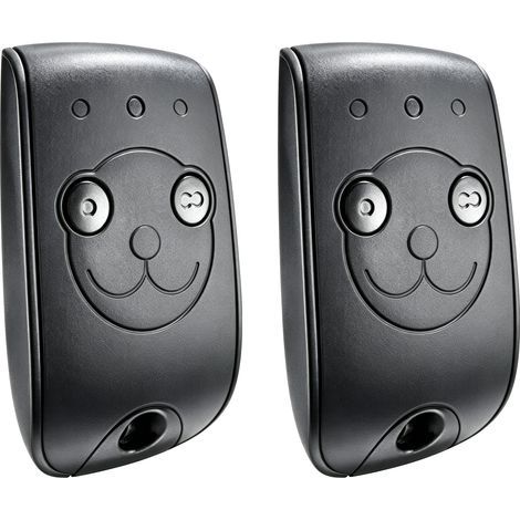 Lot De 2 Télécommandes Keytis Rts 2 Canaux Compatibles Somfy 1841026 - Programmation Facile - Idéal Portail/garage
