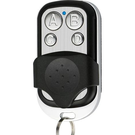 Télécommande Universelle 433,92 Mhz Pour Portail Automatique – 4 Canaux, Pile 12 V Intégrée, Programmation Par Apprentissage Automatique