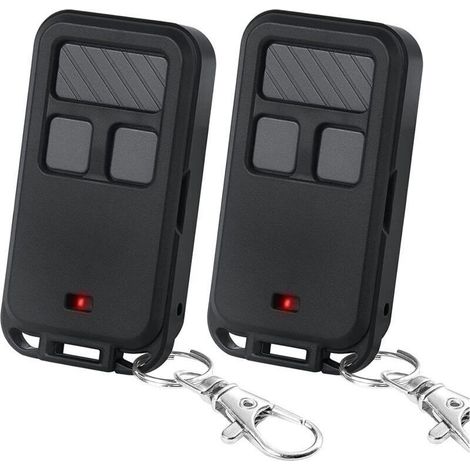 Télécommande De Rechange Pour Ouvre-porte De Garage 2 Pièces 890max, Mini À 3 Boutons Télécommande De Porte De Garage