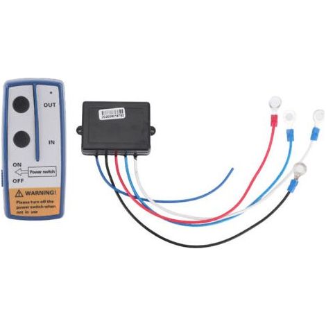 Treuil Électrique Télécommande Sans Fil Système De Contrleur 12v Interrupteur D'Alimentation Pour Véhicule Tout-terrain
