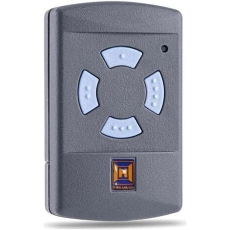 Télécommande Garage Hörmann 868 Mhz Hs1 Hs2 Hs4 Hsm2 Hsm4 Hse2 – 4 Boutons Bleu, Portée 30m