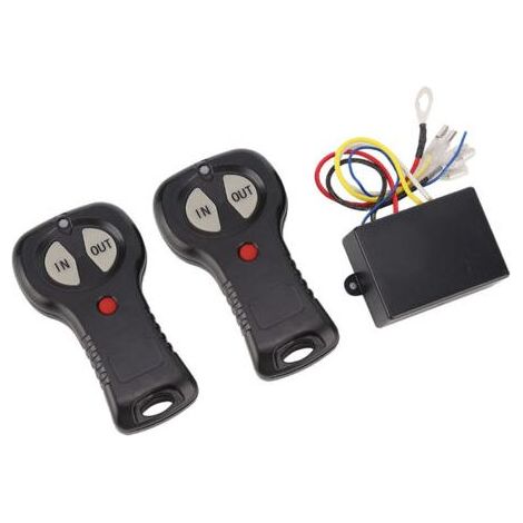 Kit De Télécommande Sans Fil Universelle 12 V Pour Treuil De Voiture Ou Camion (1 Paire)