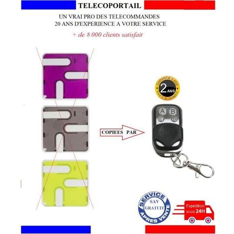 Telecommande Mykey Mygate Ptx3u 433.92 Mhz - Telecommande Copieuse Mykey Mygate Ptx3u 433.92 Mhz Pour Portail