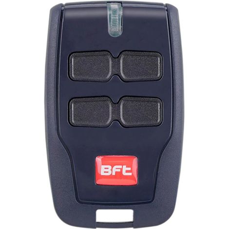 Télécommande 4 Boutons 433 Mhz – Compatible Bft Mitto 2, Kleio, Ghibli – 4 Canaux Pour Motorisations – Émetteur Mural