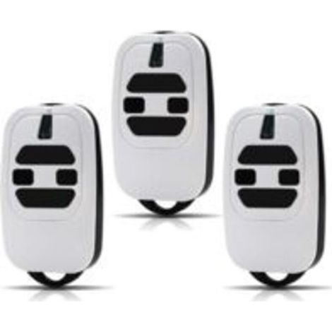 Télécommande Portail 433mhz Compatible Dea Gt2/gt4/mio Tr2n - Lot De 3, Performances Puissantes Et Fiables