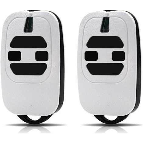Télécommande 433,92 Mhz Pour Portail Et Porte De Garage – Compatible Avec Systèmes Dea Gti2/4 Gt2/4 Mio Tr2/4 Tr2n/4n – Lot De 2