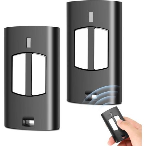 Télécommande Universelle 433,92 Mhz Pour Portail Et Porte De Garage – 2 Pièces, 4 Canaux, Compatible Avec To.go, Cupido, T2/t4 Wv