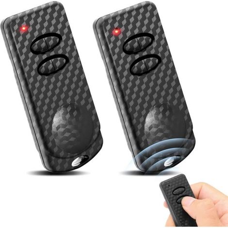 Télécommande 433,92 Mhz Pour Portail/garage – Lot De 2 Avec Code Tournant, Compatible Modèles Tau N250t-4rp, 250k-slimr Et Slimrp