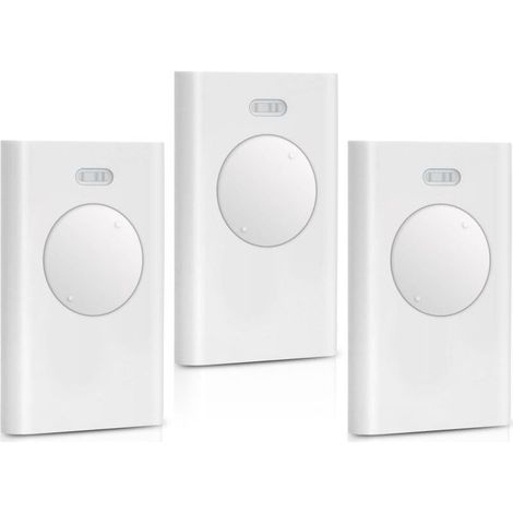 Télécommande De Portail 2 Canaux 433,92 Mhz – Remplacement Compatible Xt2 433 Slh Lr – Boîtier Robuste, Livrée Avec Piles