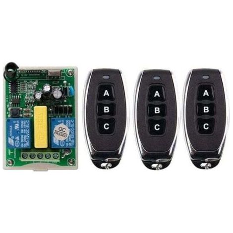 Vurahome - Télécommande Sans Fil Interrupteur 220v Moteur Volet Roulant Porte Télécommande Interrupteur/télécommande Bidirectionnelle Panneau De Commande