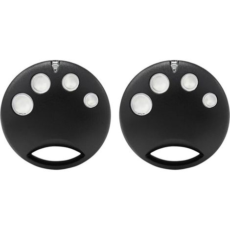 2 Pièces Télécommande De Porte De Garage 4 Boutons Sm4 250-868mhz Mhz Code Roulant Ouvre-porte Émetteur De Clé