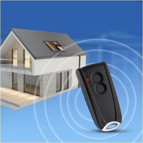 Royaluxe-émetteur Porte De Garage Pour Ecostar Rsc2 433,92mhz Compatible Avec Ecostar Rsc2-433, Rse2-433, Rsz1-433 Télécommande Portail