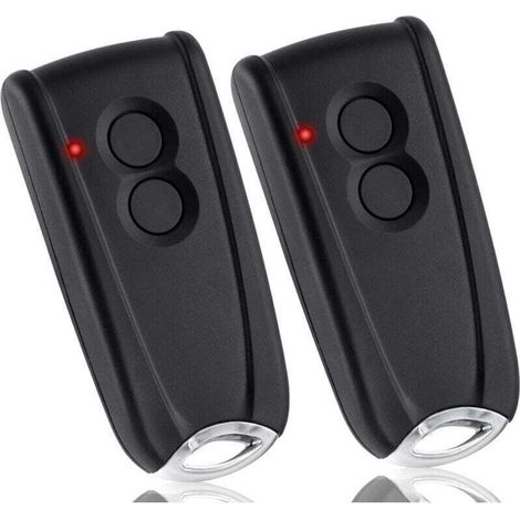 Bardusch-émetteur Porte De Garage Pour Ecostar Rsc2 433,92mhz Tible Avec Ecostar Rsc2-433, Rse2-433, Rsz1-433 Télécommande Portail, 2 Pack