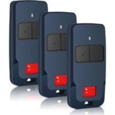 Télécommande 3 Boutons Bft Mitto 2 B Rcb 433,92 Mhz - Compatible Avec Mitto, Kleio, Ghibli, Trc 2 - 3 Pièces