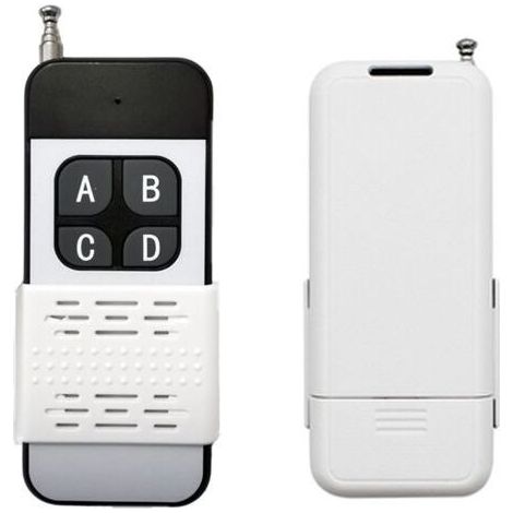 Télécommande Sans Fil Haute Puissance À Quatre Boutons Pour Commande À Distance Du Moteur De Pompe À Eau