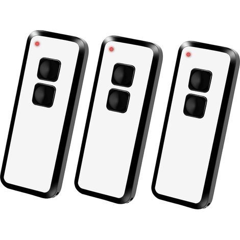 3 Pièces Télécommande De Porte De Garage Pour Novoferm Novotron 522, 524, 502 Max43-2, 512 Mix43-2, Compatible Avec Novoferm Novotron 433,92mhz Télécommande De Portail