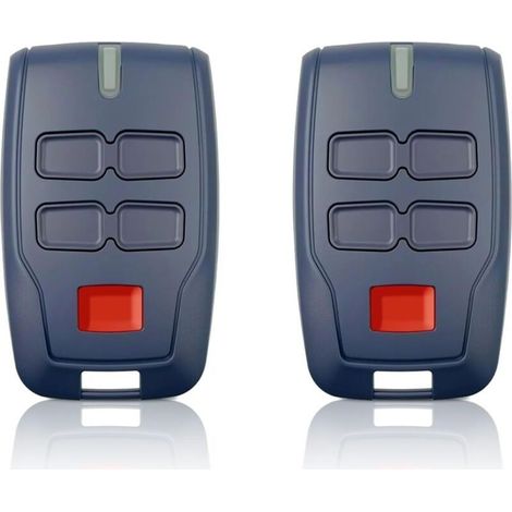 2 X Remote Control For Gate Bft Mitto B Rcb4,433.92mhz 4 Buttons 4 Channels Blue Rolling Code For Rolling Bft Mitto B Rcb04 R1 Clear Ice Rcb02 Vineyard