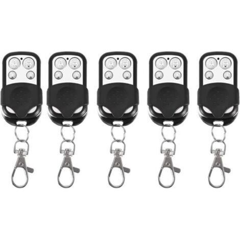 Lot De 5 Clés De Clonage Sans Fil Universelles Pour Porte De Garage 433,92 Mhz