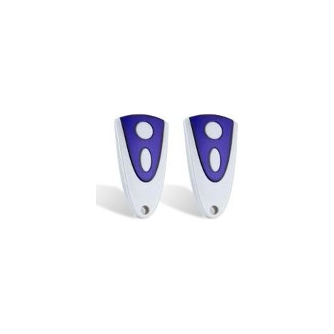 Lot De 2 Télécommandes De Porte De Garage, Compatibles Avec Les Modèles Novoferm Novotron 502 Max43-2 Et Novotron 512 Mix43-2, 433,92 Mhz, 47 Cm - Crezuo