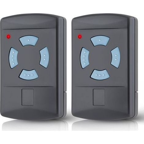 2 Pièces Télécommande, Compatible Hörmann 868.3mhz, Boutons Bleus, Pour Portail Garage