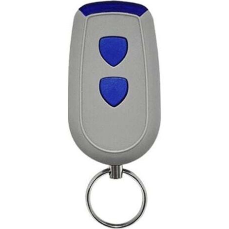 Télécommande De Portail En Acier Inoxydable 433 Mhz – Compatible Normstahl Ea433, Rcu 433, 2 Canaux Ou 4 Canaux
