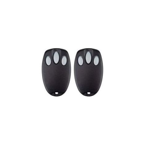 Lot De 2 Télécommandes De Remplacement Pour Portes De Garage Chamberlain Liftmaster Motorlift 94335e, 84335e, Ml700, Ml500, Ml850, Merlin+, C945, C840 Et Security+ (433,92 Mhz). - Crezuo