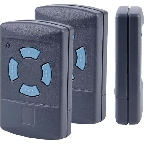 2 Pcs Telecommande Garage Hor-hsm4 868 Mhz Telecommande Porte Garage Hormann Avec Telecommande Hormann 868 Mhz Hsm2 Hsm4, Compatible Avec Hörmann Blue Buttons 868.3mhz Télécommande De Garage