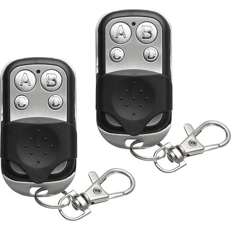 Télécommande Portail Universelle, Pièces Telecommande Garage Universelle Porte 433.92 Mhz, Bip Portail Coulissant Pour Porte De Garage Et Voiture Compatible 433.92 Mhz Rolling Code À Boutons