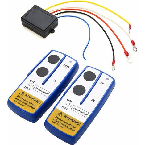 Telecommande Sans Fil Universelle De Treuil Electrique De Voiture,avec Batterie Avec Batterie